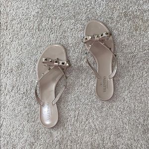 Valentino Garavani Rockstud Jelly Thong Sandals!